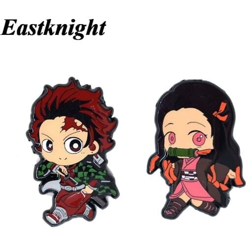 K1508 Anime Pins Metal Enamel Pin and Brooches Backpack/Bags Badge Denim Brooch Collar Jewelry Gifts 1pcs