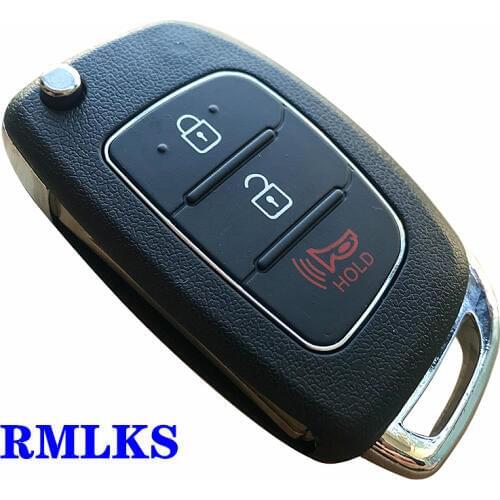 3 Buttons Remote Car Key Case For Hyundai HB20 IX35 I45 SANTA FE Accent I40 I20 HY15 HY20 TOY40 Uncut Blade Fob shell