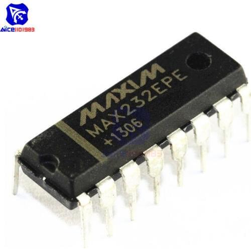 1 Piece IC Chips MAX232EPE MAX232 RS232 DIP16 Original Integrated Circuits