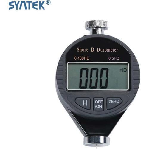 0-2.5mm Protable Shore Durometer A/C/D Type Hardmeter 0-100 Rubber Foam Plastic Glass Digital Sclerometer Precise Hardness Meter