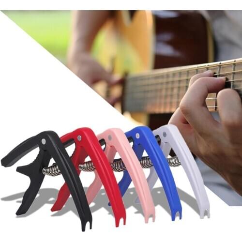 Professional Ukulele Capo 4 Strings Hawaii Guitar Capos Single-handed Quick Change Ukelele Capo Guitar Accessories Parts