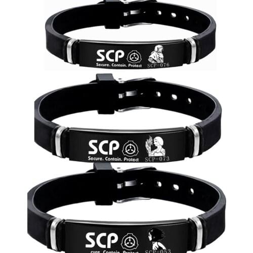 SCP Special Containment Procedures Foundation anime bracelet adjustable limited cosplay cos gift thoughtful