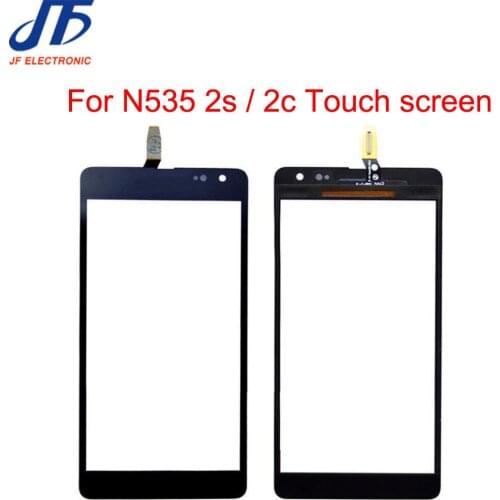Touch Panel For Nokia Lumia 535 N535 CT2C1607 / CT2S1973 version Touch Screen Digitizer Sensor Front Glass Lens 10Pcs/lot
