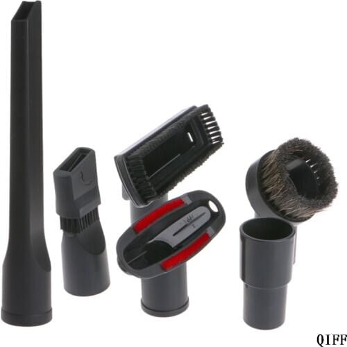 6 In 1 Vacuum Cleaner Brush Nozzle Home Dusting Crevice Stair Tool Kit 32mm 35mm Mar28