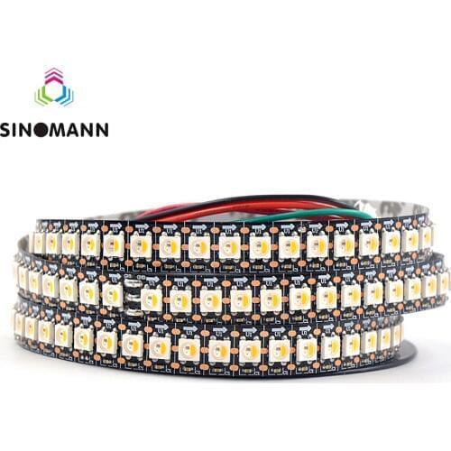 SK6812 RGBW (similar ws2812b) 4 in 1 1m/4m/5m 30/60/144 leds/pixels/m;individual addressable led strip IP20/IP65/IP67 DC5V