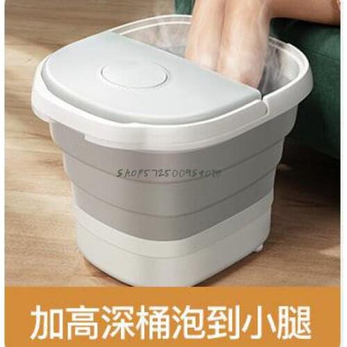 Foldable Foot Soaking Bucket, Electric Massage, Full Automatic Foot Bath, Foot Washing, Household Heating And Constant Temperatu