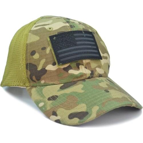 Tactical Baseball Cap Military Camouflage Mesh Breathable Hat Outdoor Multicam Summer Airsoft Field Cap Trucker Hat