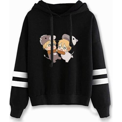 Anime hoodie Gakuen Babysitters Cute Style Unisex Sweatshirt Parallel Bars New Long Sleeve Casual Streetwear kawaii Pullovers