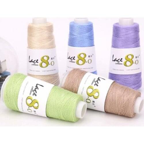 50g Cotton Linen Lace Thread Crochet Thread Summer Thin Shirt Crochet Thread Handmade Diy Material Accessories