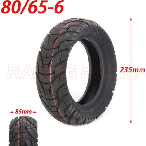 80/65-6 Tire Inner Tube Outer Tyre for Electric Scooter 10 Inch TOUVT 10x3.0/10x2.50 Upgrade Pneumatic Tire Replacement Parts