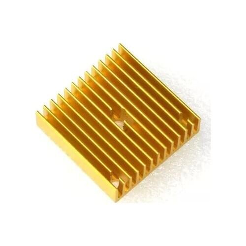 YYT 2PCS 40*40*11 heat quickly, fins, mk7MK8 extruder, common golden