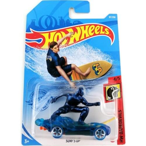 2021-97X Hot Wheels Cars SURF S UP 1/64 Metal Diecast Cars Collection Kids Toys Vehicle For Gift