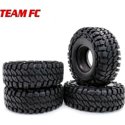 4PCS 1.9" RC Rock Crawler Rubber Rocks Tyres / Wheel Tires for 1:10 Axial SCX10 RC4WD D90 D110 TF2 114MM TRX-4 S104