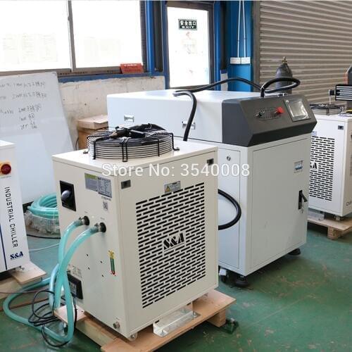 Spot welding machine laser welding machine hand-held for metal materials with water cooling