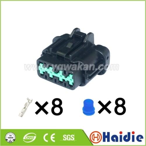 Free shipping 2sets 8pin auto waterproof Nissan sylphy headlight plug electric cable connector PB295-08820