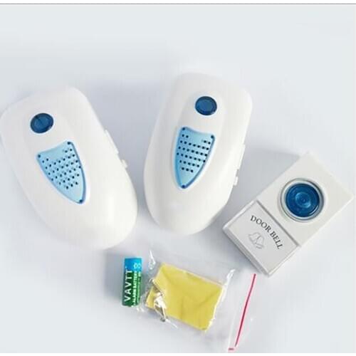 Wireless Doorbell Loud Door Chime Transmitter Wireless Smart Doorbell Receiver With LED Indicator Home Welcome Door Chimes