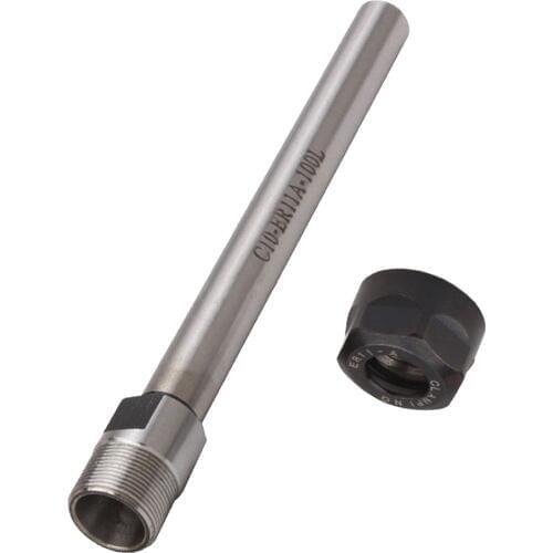 C10 ER11A 100L Collet Chuck Holder Tool Straight Shank CNC Milling Extension Rod