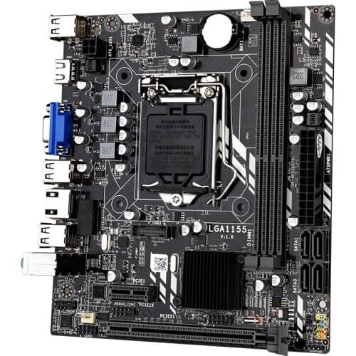H61 Motherboard LGA 1155 DDR3 Memory 16GB M-ATX Desktop Mainbord for LGA1155 Socket Intel Core I3 I5 I7 CPU HDMI VGA Main Board