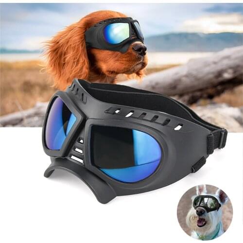 Cool Small Dog Sunglasses UV Windproof Goggles Pet Goggles Small And Medium-Sized Dogs Skating Glasses Accessories Cool Dog