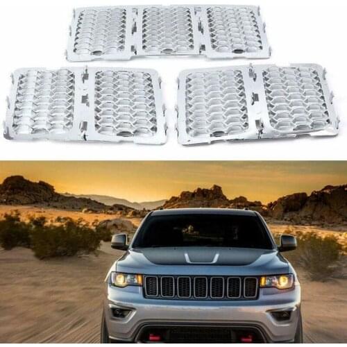Car Grille Insert Kit Front Grill Cover for Jeep Grand Cherokee 2014