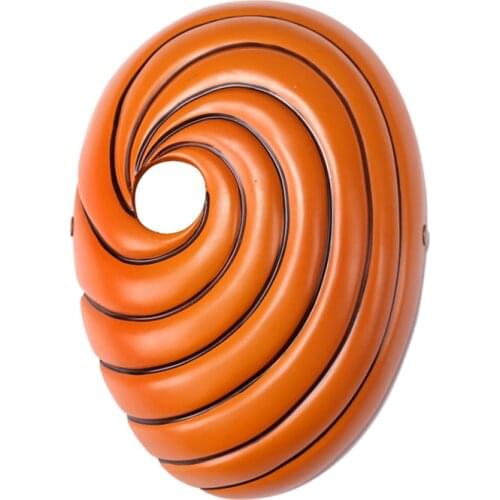 Anime Hokage Ninja Tobi Obito Cosplay Resin Mask Akatsuki Cape Costume Itachi Cloak Halloween Carnival Adult Cosplay Props