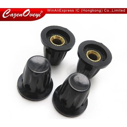 10pcs/lot Bakelite potentiometer knob hole: 4MM for WH5 WXD3-13 K17-01 potentiometer In Stock