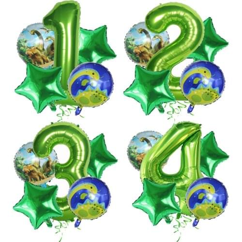 Dinosaur Party Supplies Balloons Will One Boy Kids Birthday Party Supplies Favors Dinosaur Decorations Roar Dino Party Balloons