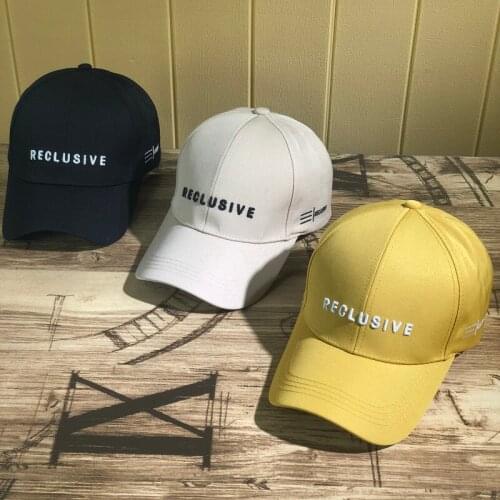 Star Same Hat Ladies Korean Fashion Embroidery Sunshade Caps Mens Spring and Summer All-match Sunscreen Baseball Cap