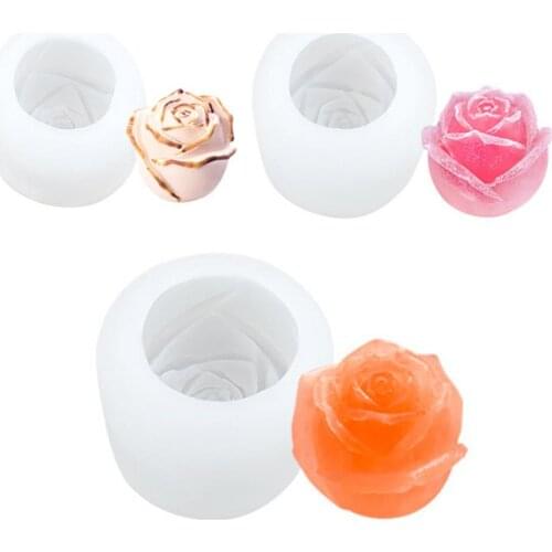 Silicone Rose Ice Ball Mold Ice Maker For Household Kitchen Bar Acceesories