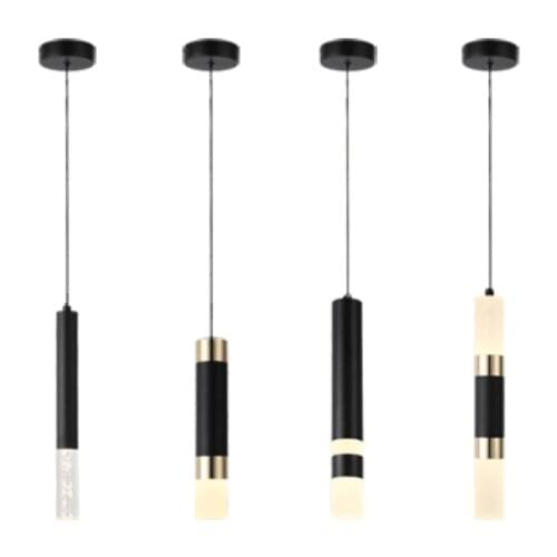 Led Pendant light Dual light sources shine up and down droplight fixture Kitchen Island Dining Room Shop Bar Counter Decoration