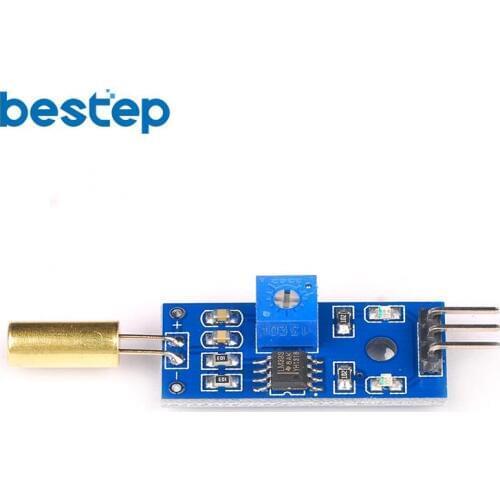 Smart Robot Tilt Vibration Sensor Module Vibration Switch Alarm Module for arduino Diy Kit