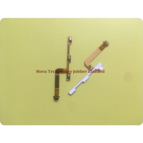 Wyieno 10Pcs/Lot Power Button Ribbon For Meizu M3S Mini Switch on/off Flex Cable Repair Parts
