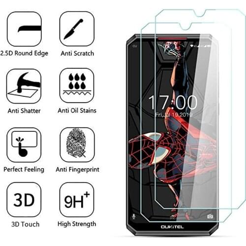 Tempered Glass For Oukitel WP7 WP6 WP5 C19 Screen Protector For Oukitel WP7 WP6 WP5 Protective Glass Film