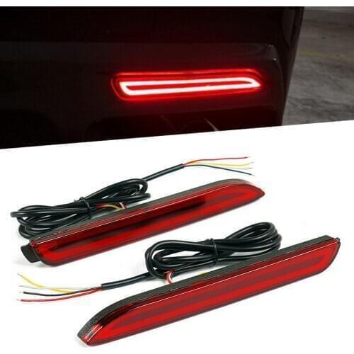2x Car Rear Bumper Turning Light LED Brake Stop Lamp Driving Fog Lamps For Toyota RAV4 Venza Avalon For Lexus IS GX NX NC RX300