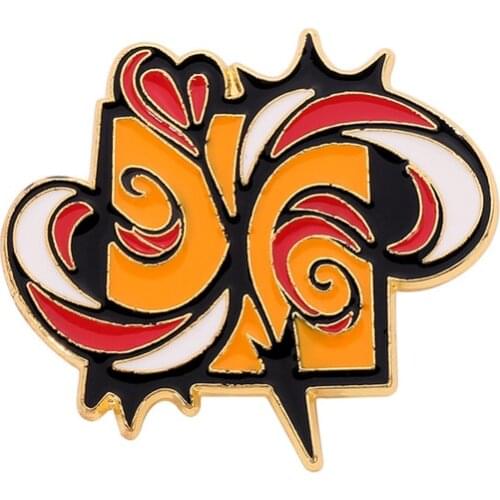 Anime SK8 Infinite Pin Brooch Infinite Skateboard Rekl, Jorge Logo Enamel Badge Hat Shirt Hug Accessories Jewelry