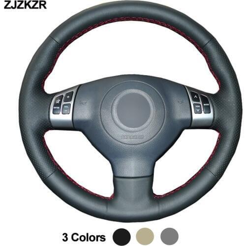 Car Auto Steering-Wheel Cover For Suzuki Swift Sport 2005 -2011 Splash 2007- 2015 Opel Agila Vauxhall Volant 2006 2008 2009 2010