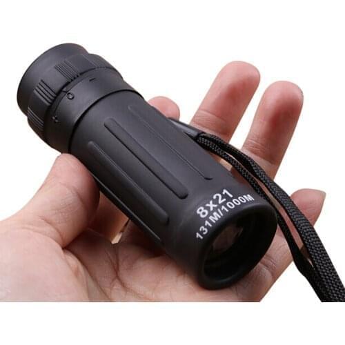 Bak4 Night Vision Monocular Telescope Super High Power8x21 Portable Hd Optics Portable Outdoor Hiking Travel Telescopes