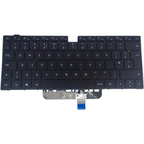 UK GB British Backlight keyboard for Huawei MagicBook 15 Boh WAQ9HNR WAQ9HNRP Boh-WAH9HN WAP9HNR WAH9HN Boh-WAH9HNP laptop parts