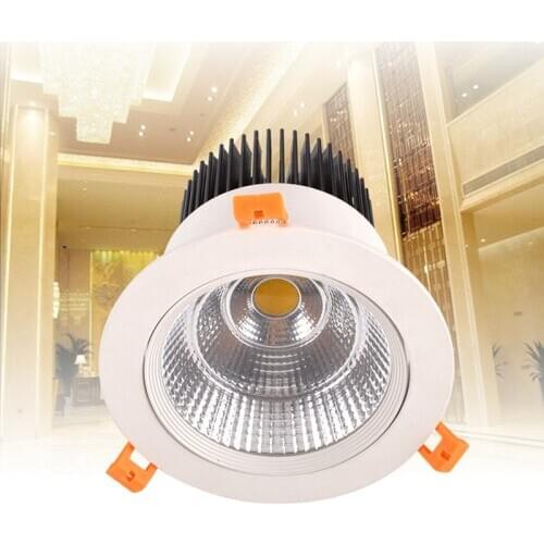 LED COB Downlights Dimmable 3W 5W 7W 9W 12W 15W 18W 20W 25W 30W 35W 40W Recessed Ceiling Led Down Light Led Spot Light