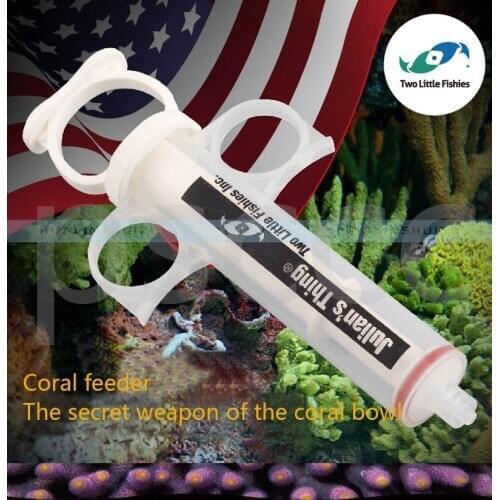 Two Little Fishies Julian s Thing multiuse too1 , professional powder liquid coral feeding tube, non-wet hand coral feeding