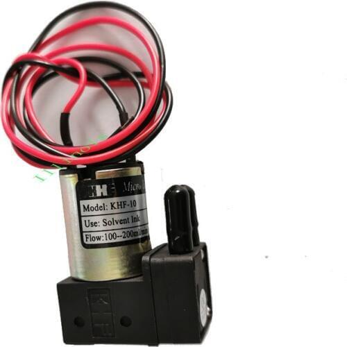 KHF-10 small Ink Pump 24V 3W 100-200ml/min Solvent ink UV pump