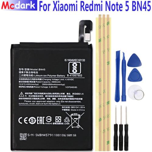 Mcdark Xiaomi Redmi Note 5 Batteries