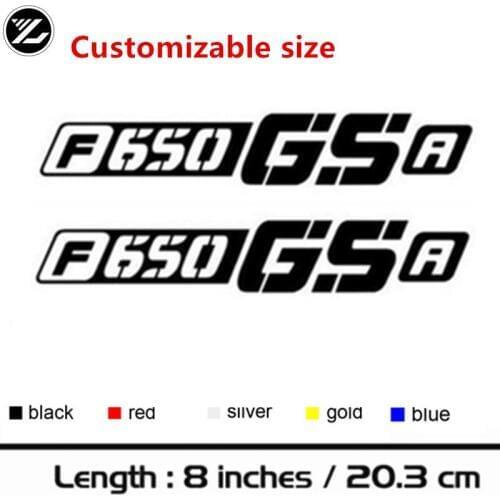 Motorcycle sticker moto gp body model sticker helmet wind sticker personality Fuel tank sticker for BMW F650GS A EEN