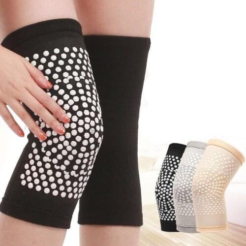 New 2Pcs Self Heating Support Knee Pads Elbow Brace Warm for Arthritis Joint Pain Relief and Injury Recovery Belt Knee Massager