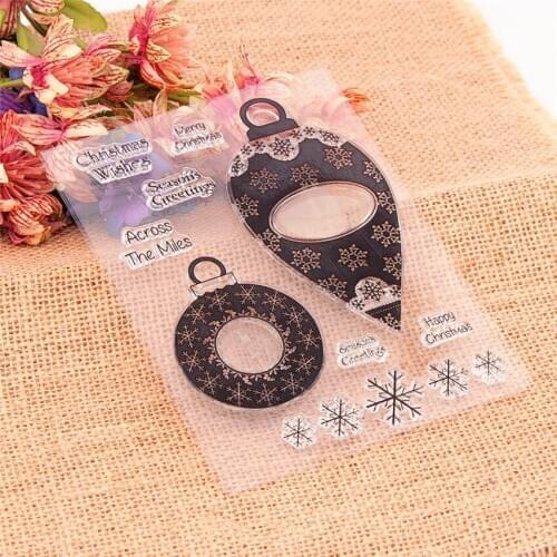 11*14.5CM Easter Lights Transparent Clear Stamps / Silicone Seals Roller Stamp for DIY scrapbooking photo album/Card Making