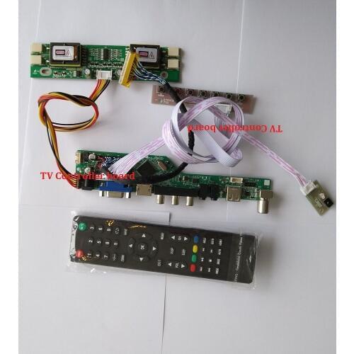 For LM190E08-TLG3/TLGE Controller Board Digital Signal 30pin 1280X1024 19" 4 lamps VGA AV Resolution TV VGA kit HDMI LCD