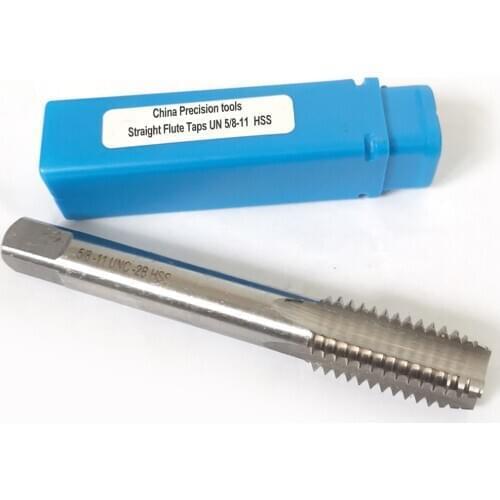HSS Unified screw thread Hand tap unc unf 5/16 7/16 3/8 1/2 9/16 5/8 11/16 3/4 7/9 LH left hand Fine Thread Straight Flute taps