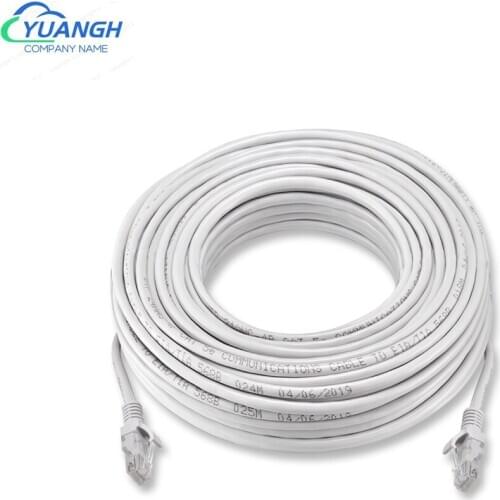 5M 10M 20M 30M 50M Cat5 Ethernet Network Cable RJ45 Patch Outdoor Waterproof LAN Cable Wires For CCTV IP Camera System