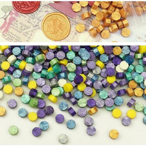 Vintage Sealing Wax Tablet Pill Beads Granule/Grain/Strip Sticks For Stamping Wax Seal Ancient 30g,100~105pcs in BAG