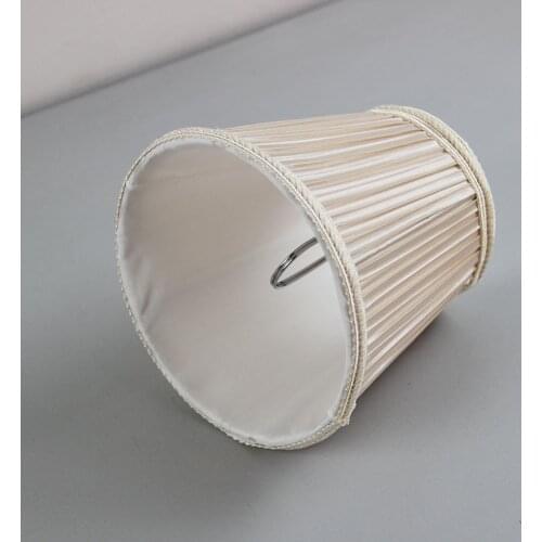 DIA 14.5cm/5.7inch High Quality chandelier Fabric lamp shades for wall lamp, Clip on